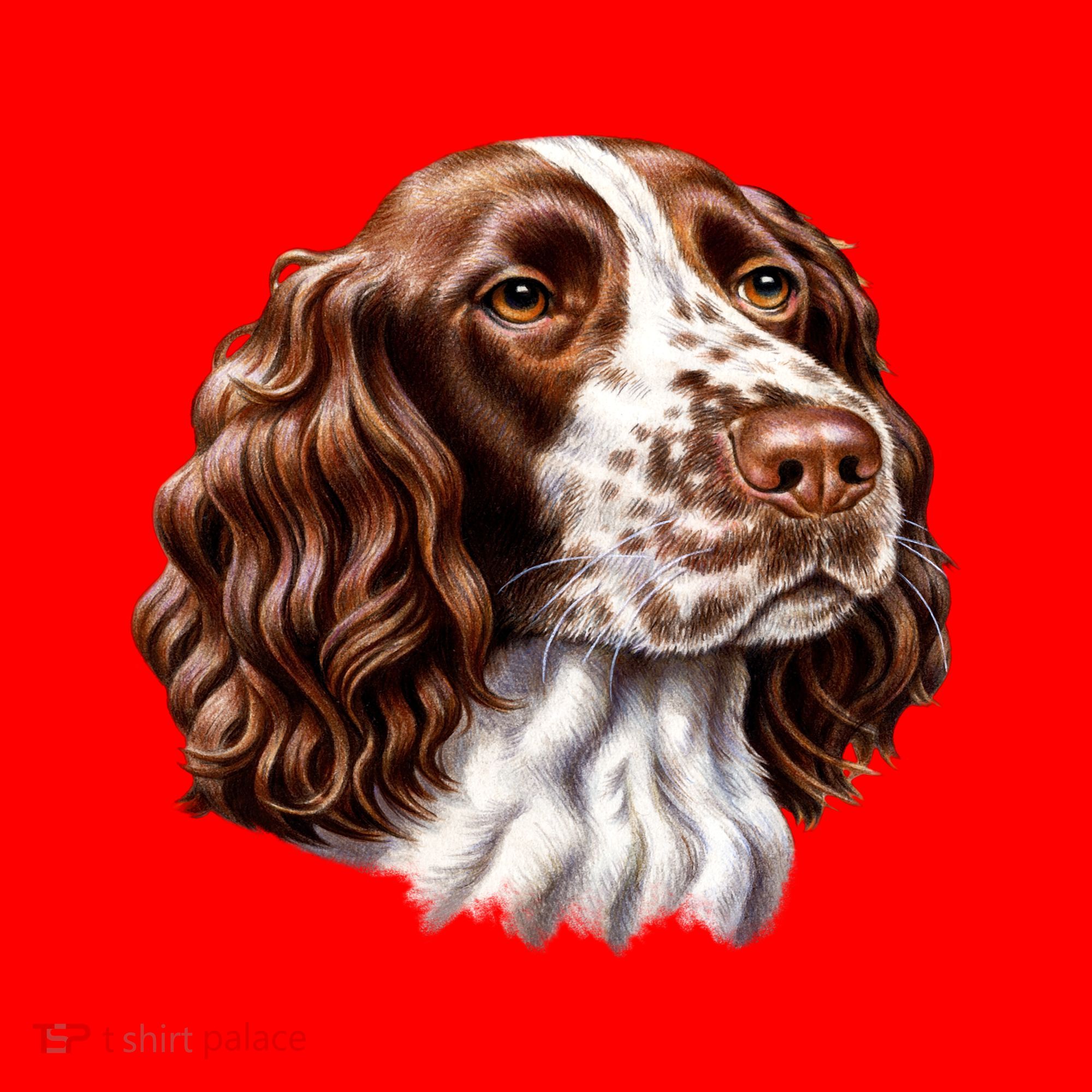 Springer Spaniel Dog Santa Hat