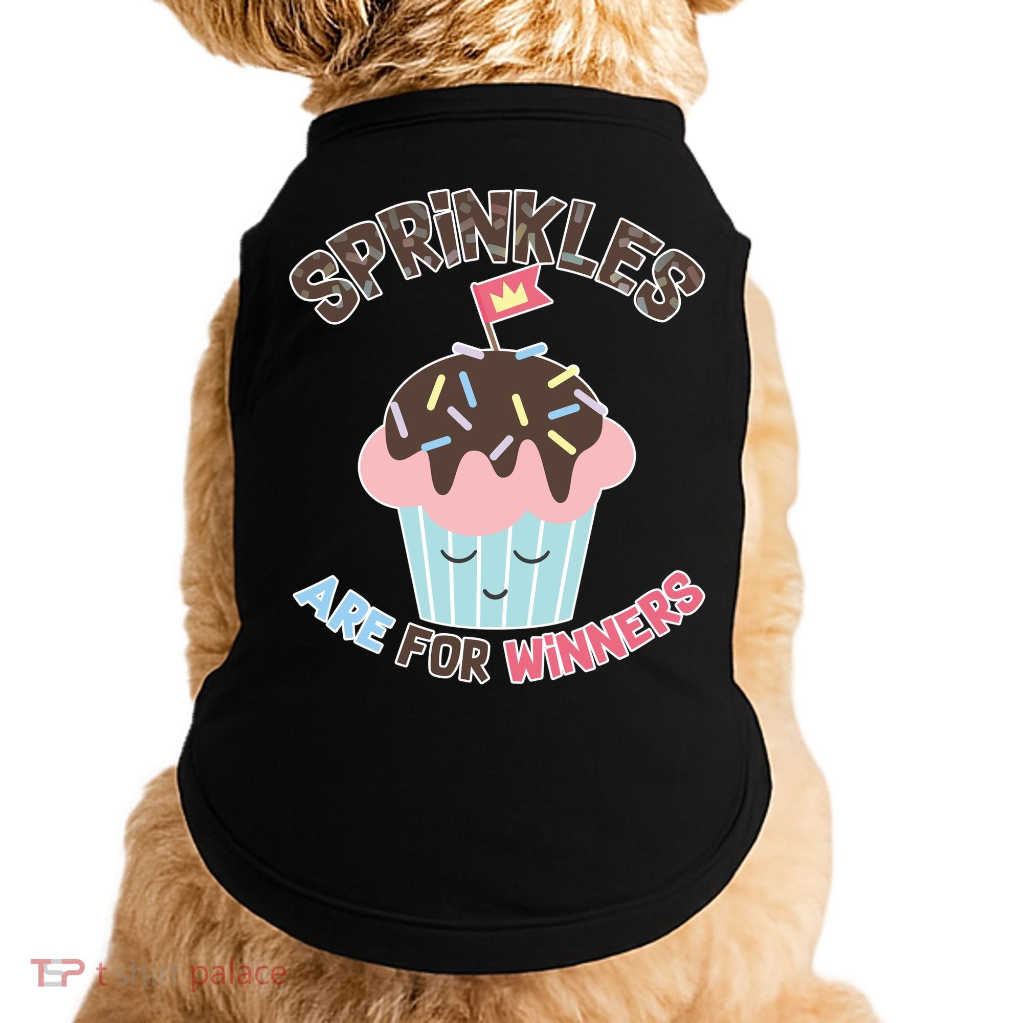 Sprinkles Are For Winners Doggie Tank