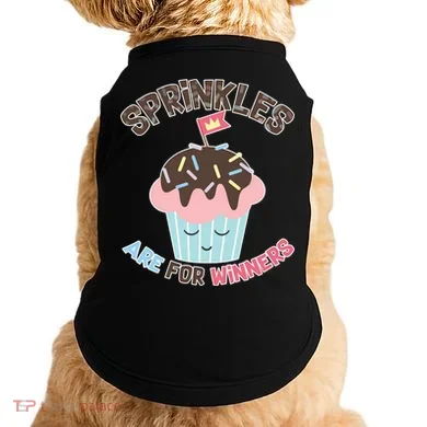 Sprinkles Are For Winners Doggie Tank