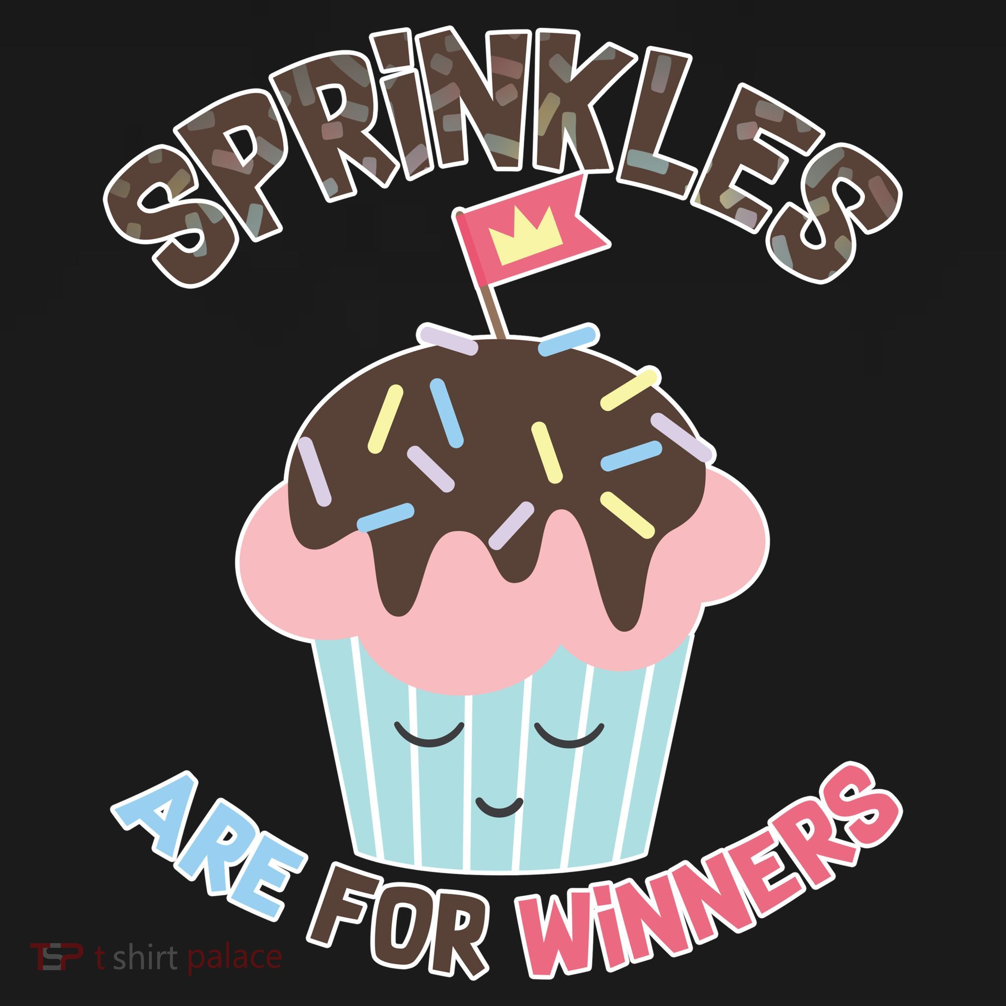 Sprinkles Are For Winners USA-Made Doggie Bandana
