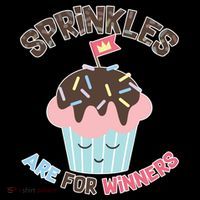 Sprinkles Are For Winners Women's Hoodie thumb 2