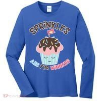 Sprinkles Are For Winners Women's Long Sleeve Shirt thumb 0