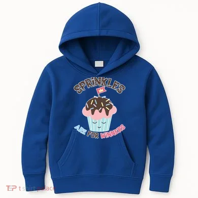 Sprinkles Are For Winners Kids Hoodie