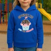 Sprinkles Are For Winners Kids Hoodie thumb 3