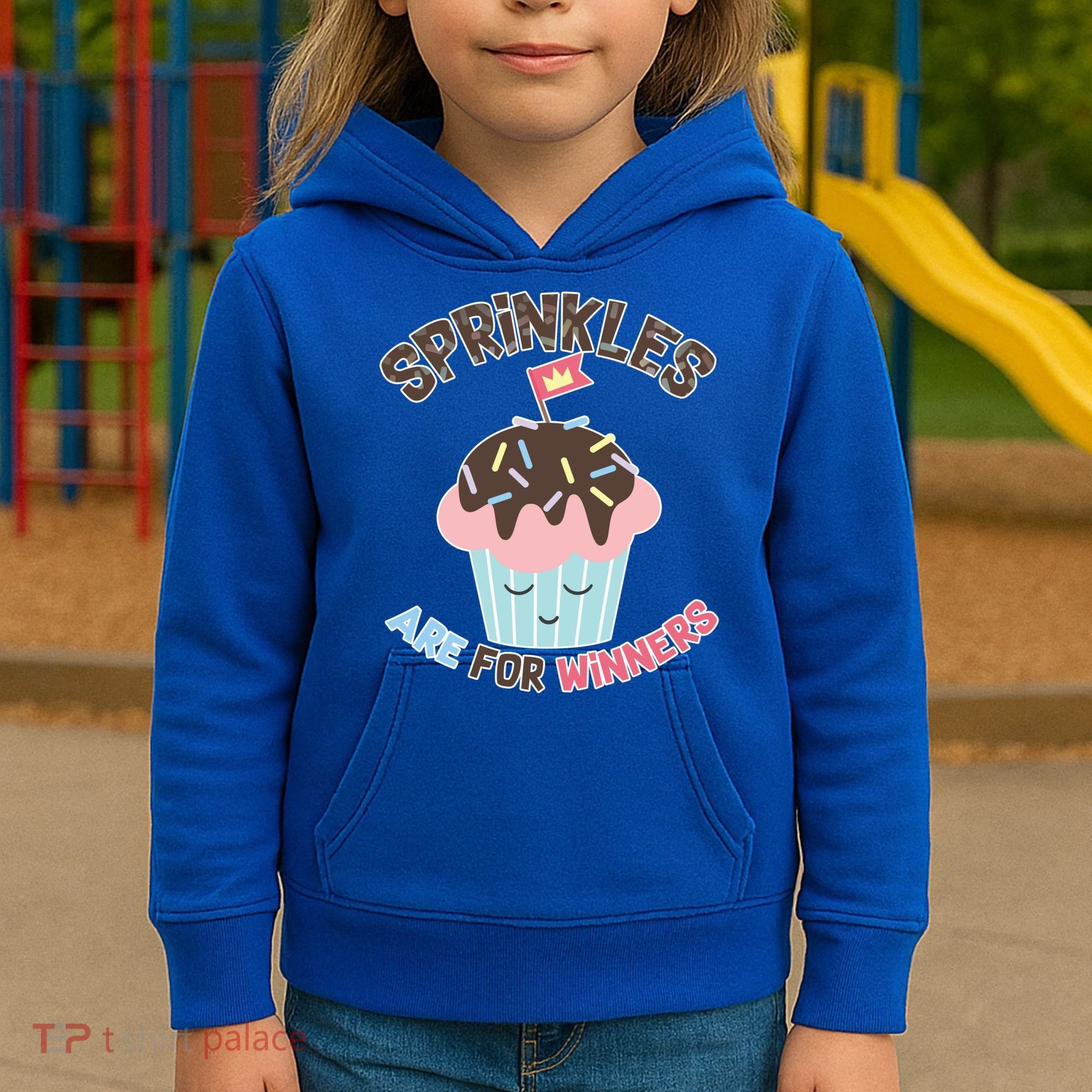 Sprinkles Are For Winners Kids Hoodie