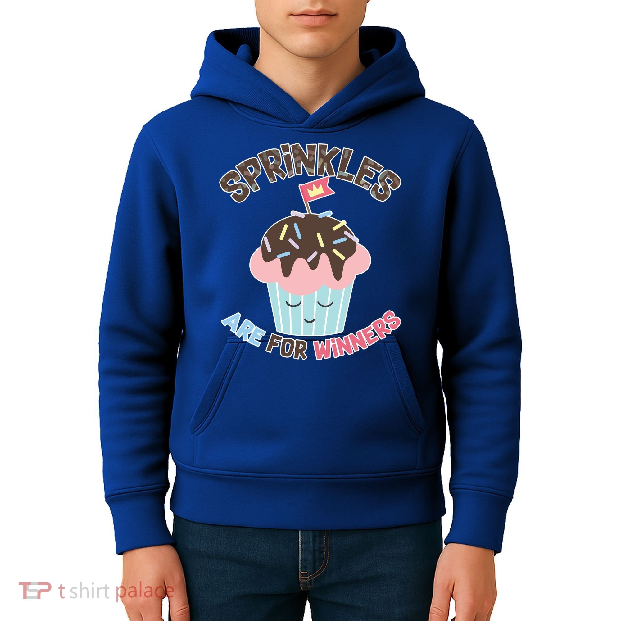Sprinkles Are For Winners Kids Hoodie