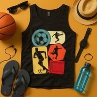 Soccer Player Tank Top thumb 4