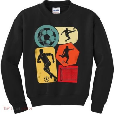 Soccer Player Kids Sweatshirt
