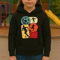 Soccer Player Kids Hoodie thumb 3