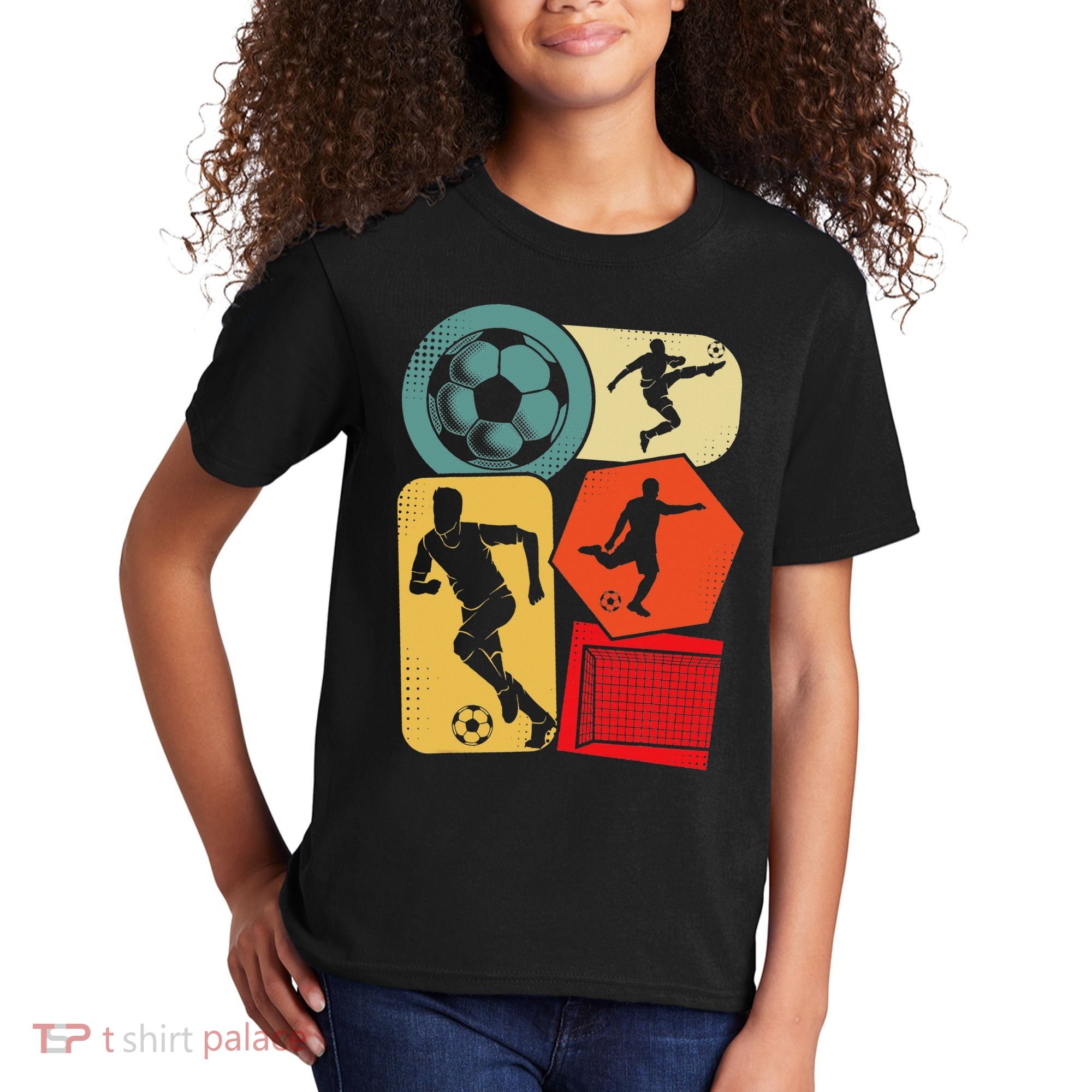 Soccer Player Kids T-Shirt
