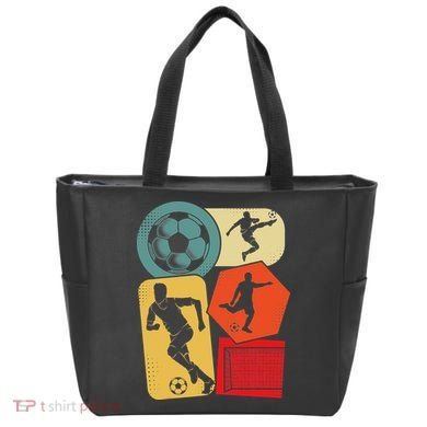 Soccer Player Tote Bag