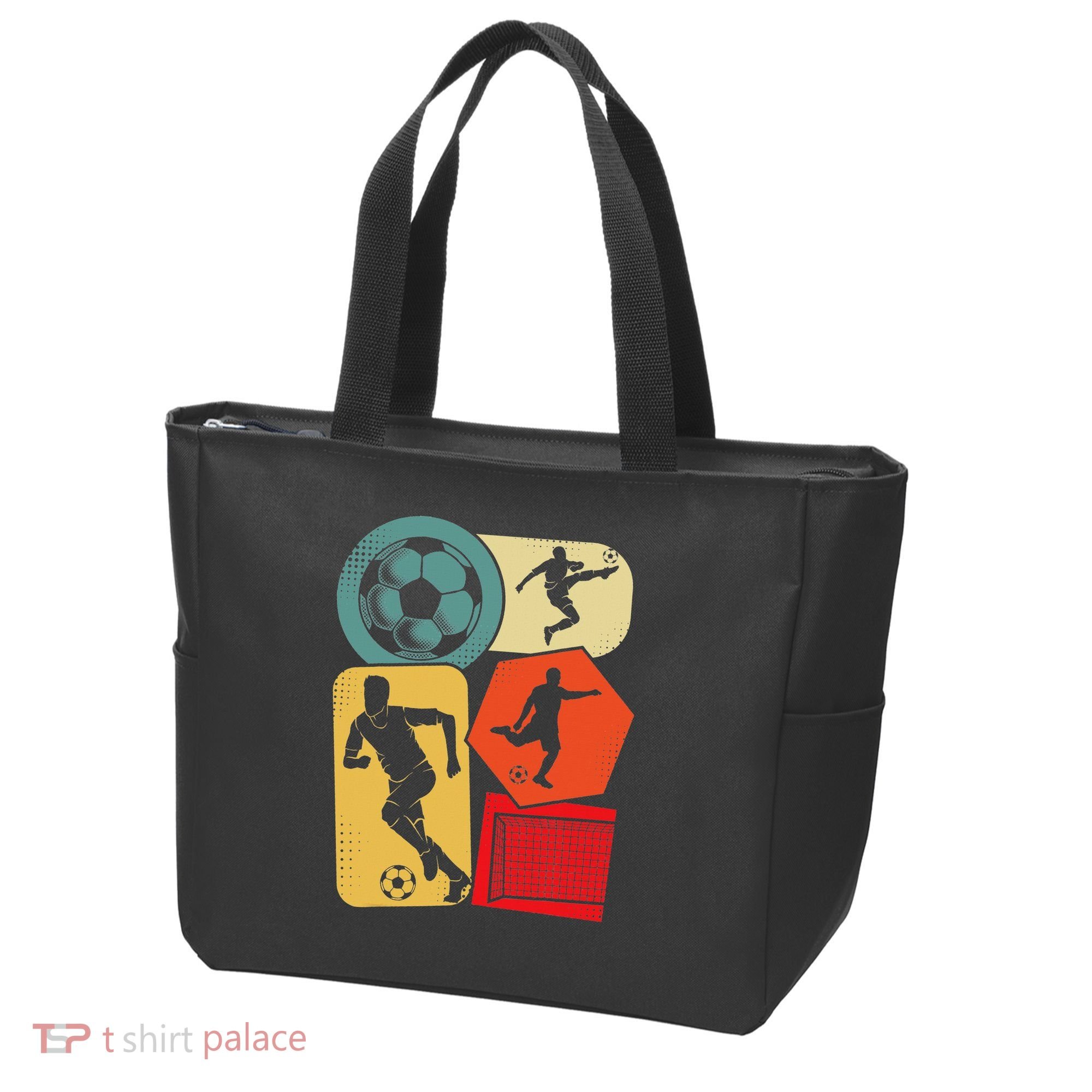 Soccer Player Tote Bag