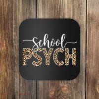School Psych School Psychologist School Psychology Coaster thumb 0