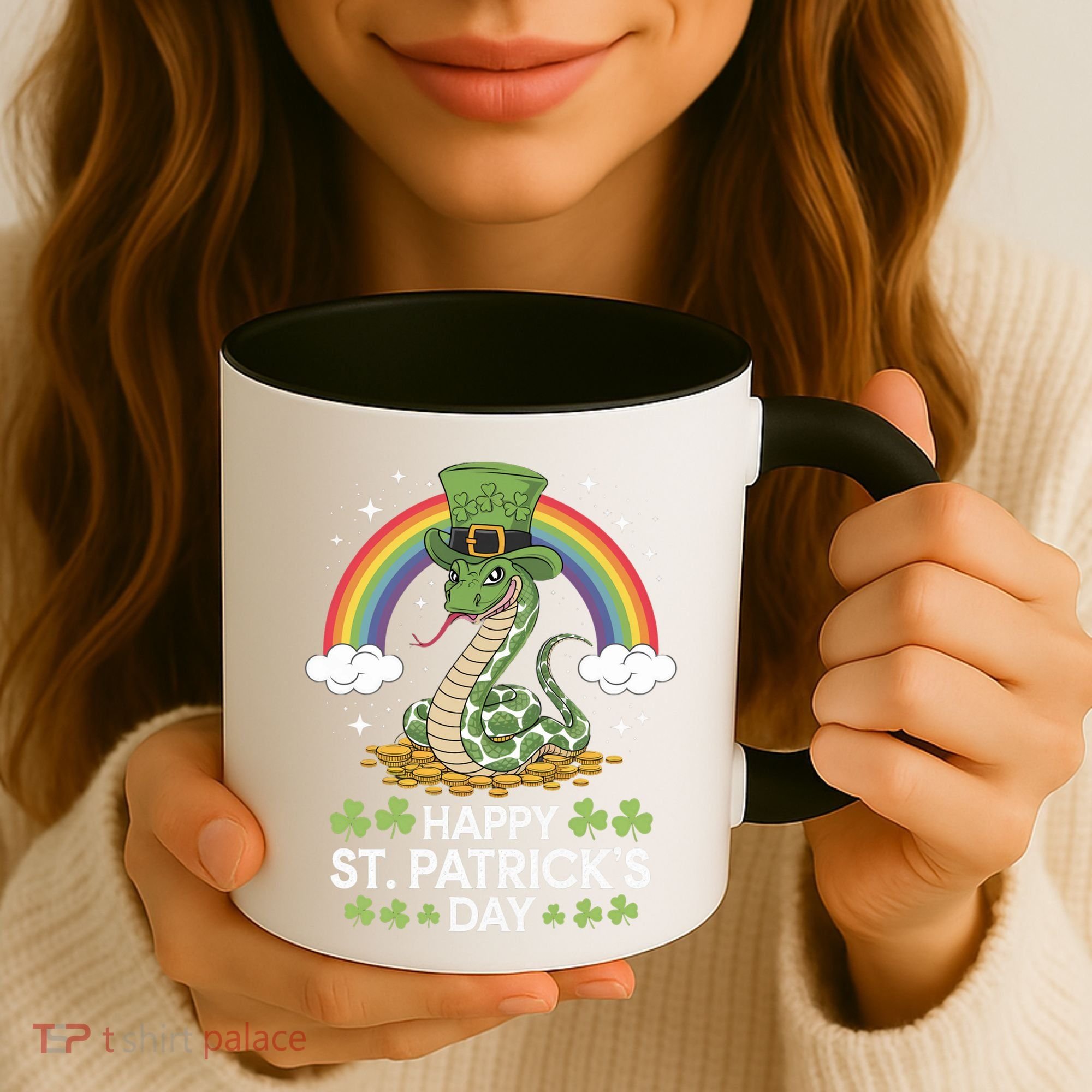 San Patties Snake St Patricks Day Gift Coffee Mug