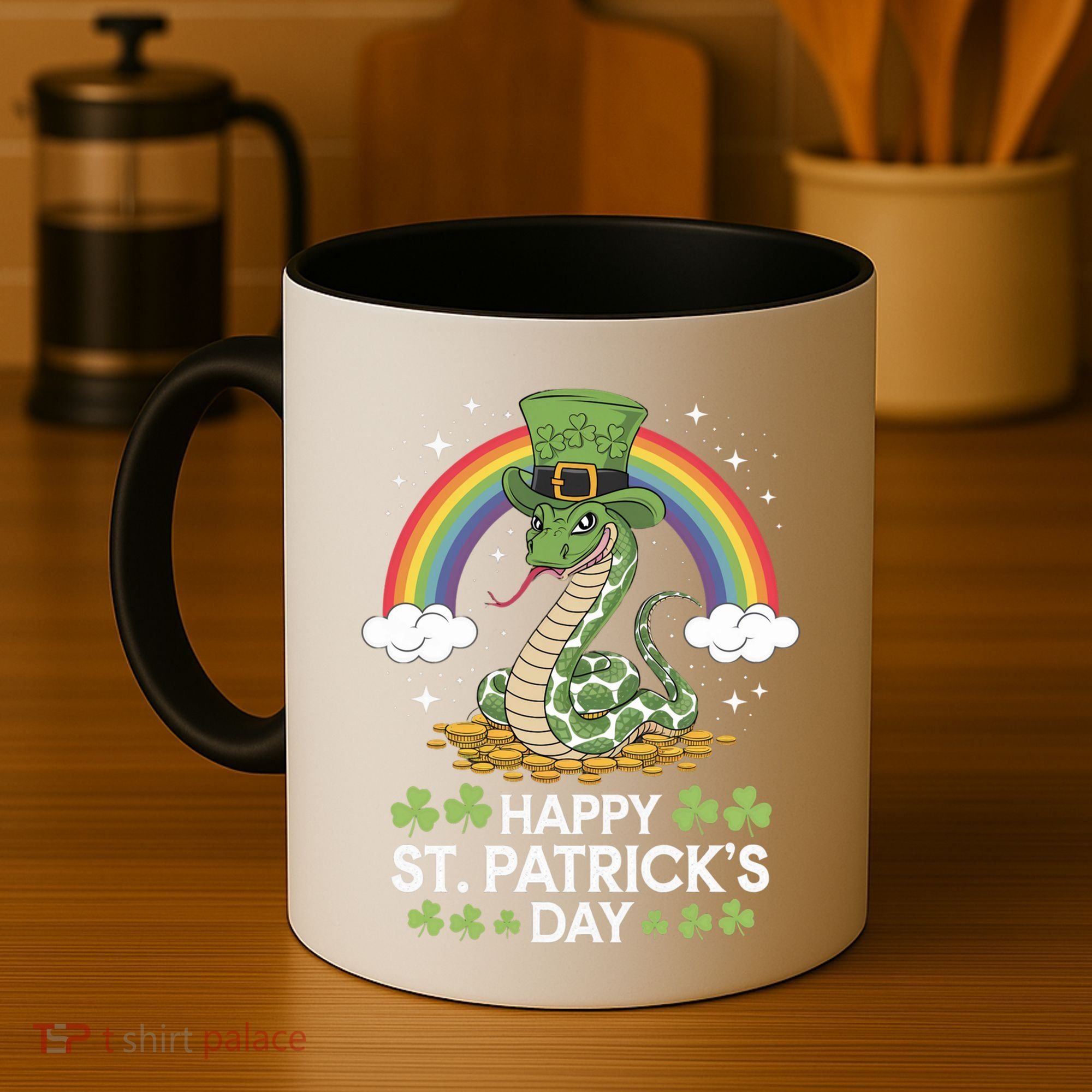 San Patties Snake St Patricks Day Gift Coffee Mug