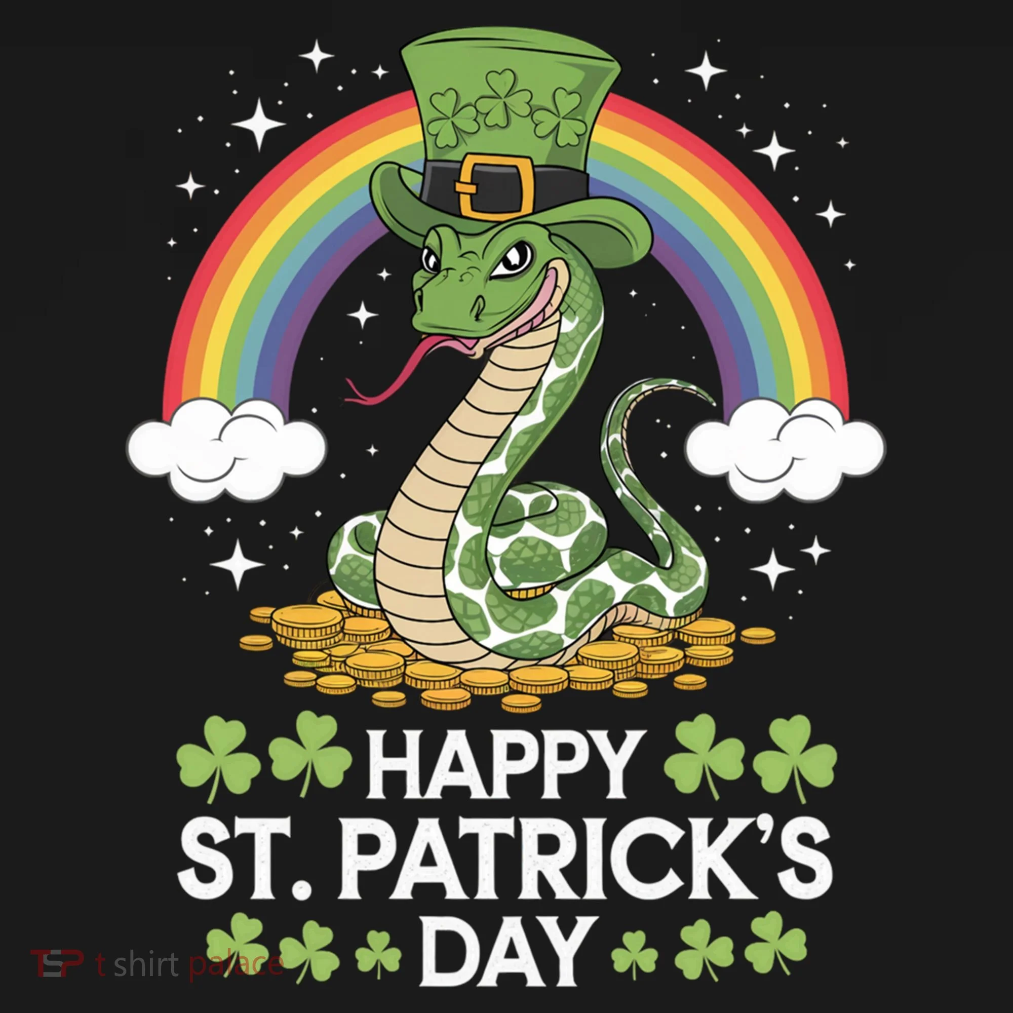 San Patties Snake St Patricks Day Gift Ornament