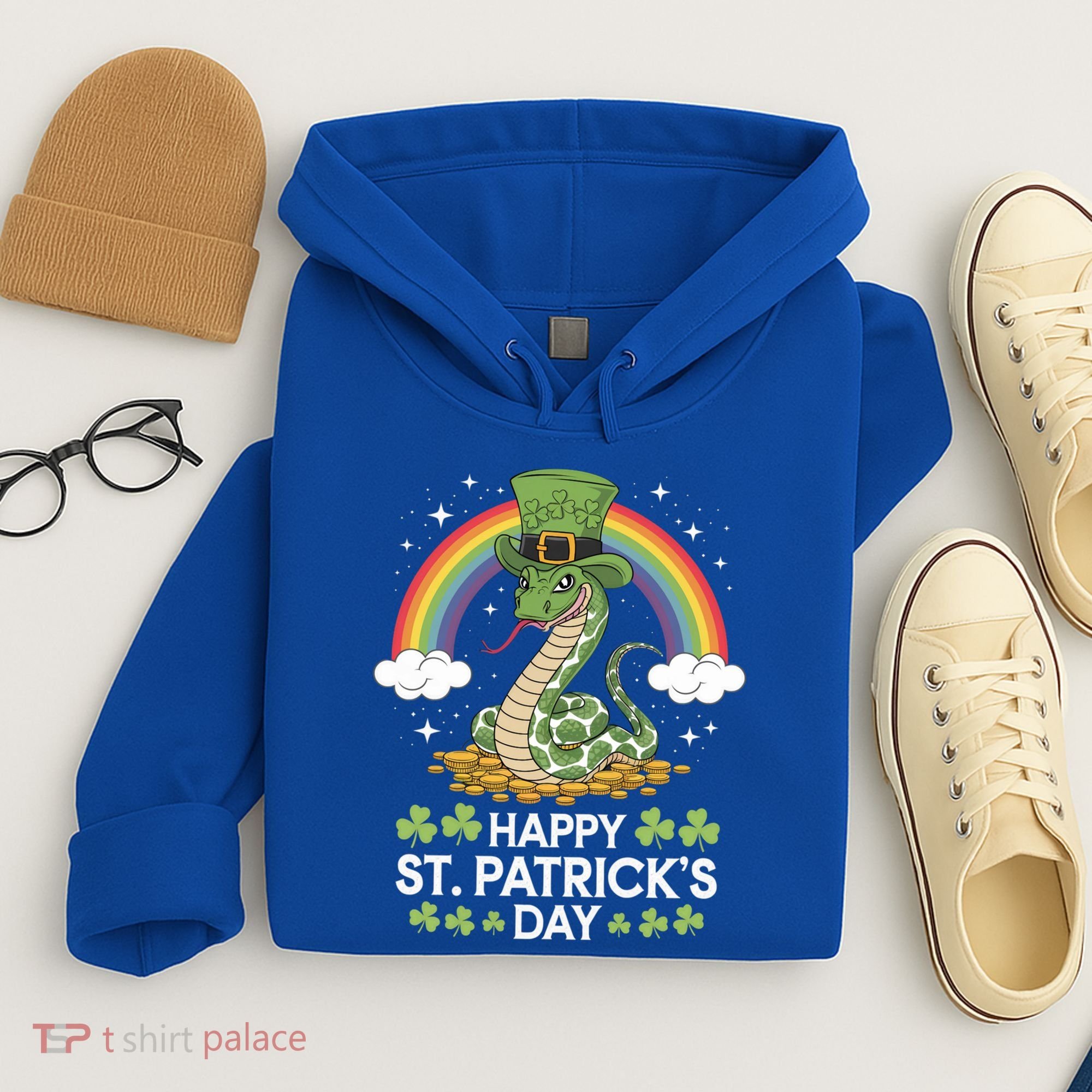 San Patties Snake St Patricks Day Gift Hoodie