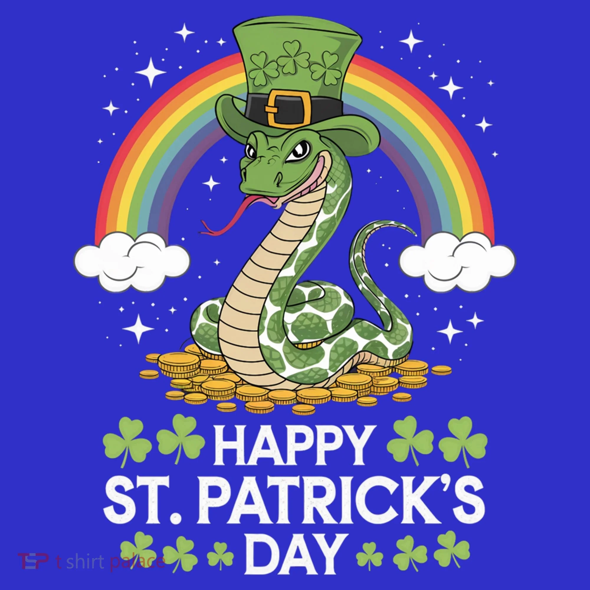 San Patties Snake St Patricks Day Gift Button
