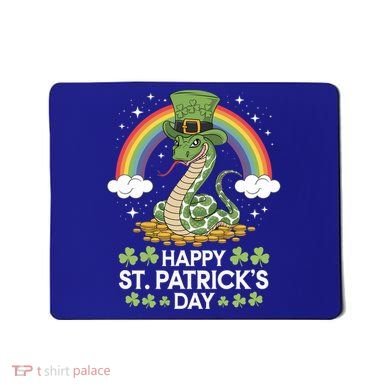 San Patties Snake St Patricks Day Gift Mousepad