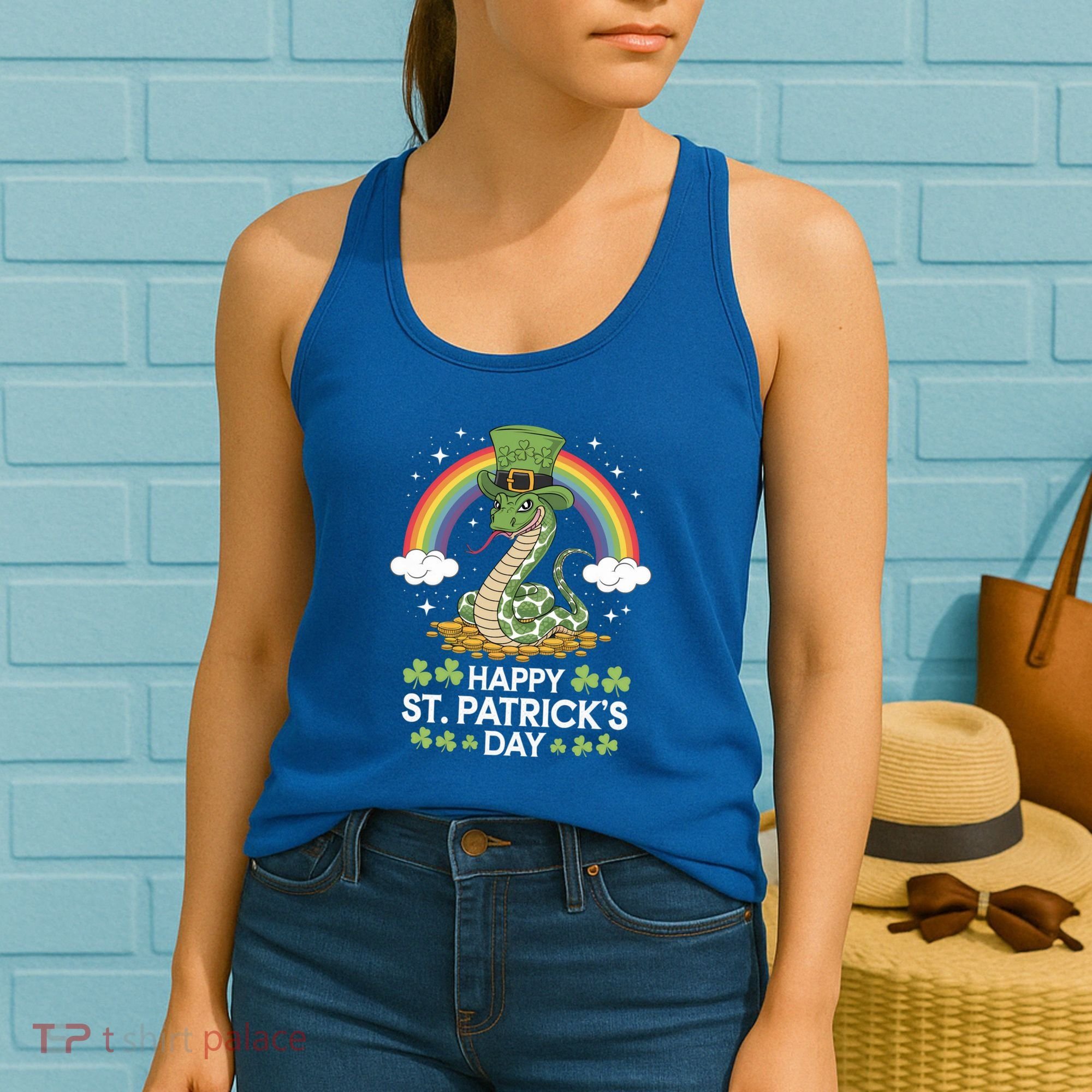 San Patties Snake St Patricks Day Gift Women's Tank Top