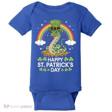 San Patties Snake St Patricks Day Gift Baby Bodysuit