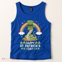 San Patties Snake St Patricks Day Gift Tank Top thumb 2