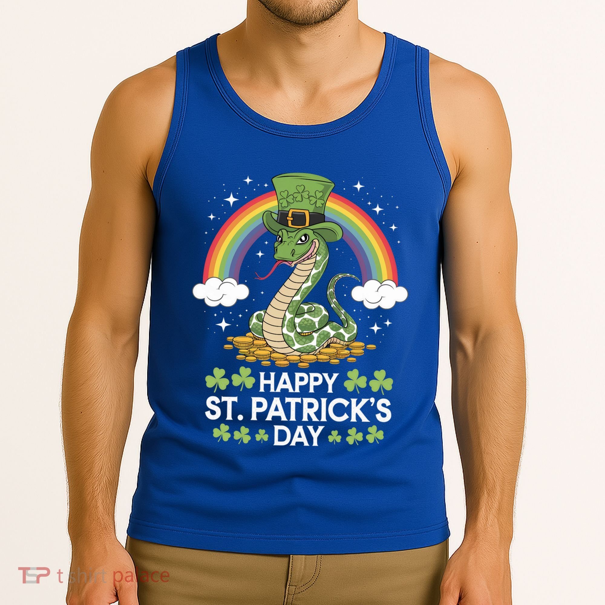 San Patties Snake St Patricks Day Gift Tank Top