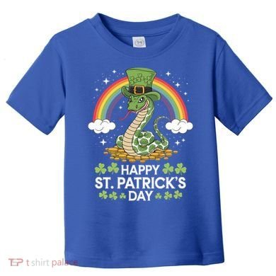 San Patties Snake St Patricks Day Gift Toddler T-Shirt