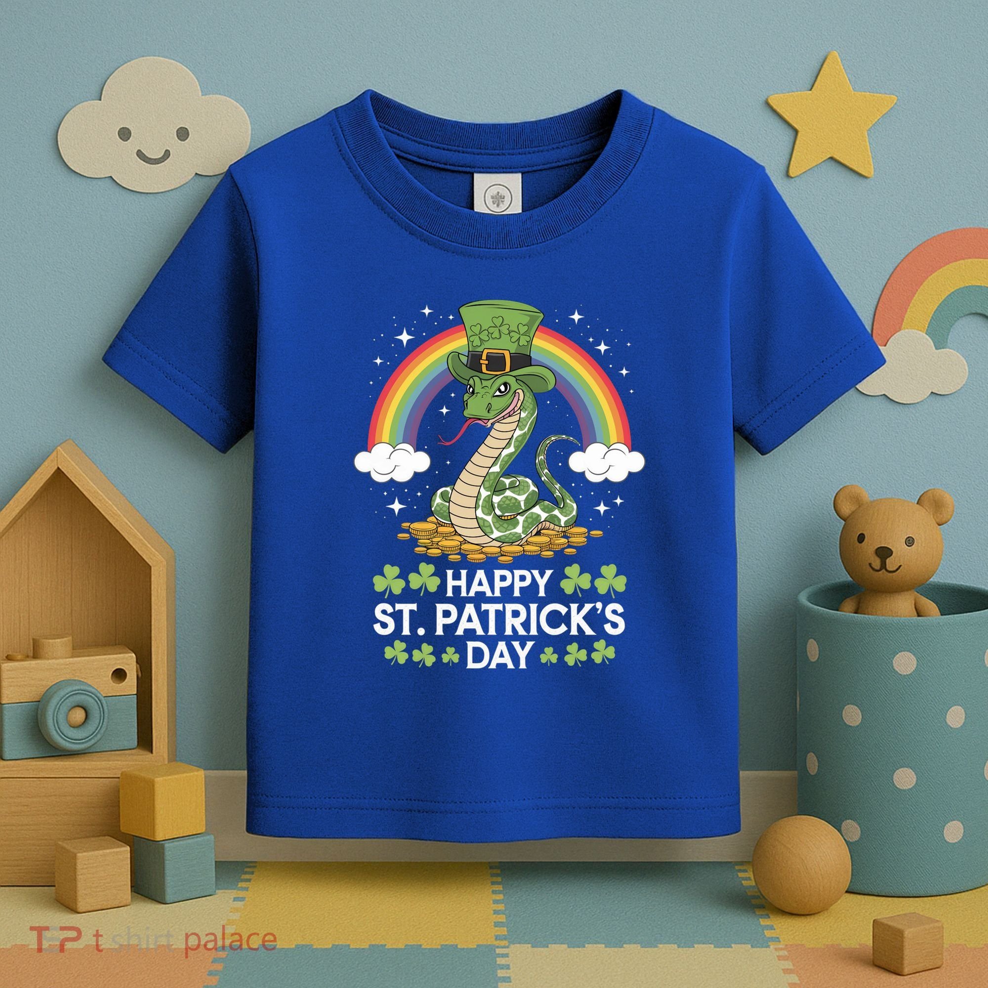 San Patties Snake St Patricks Day Gift Toddler T-Shirt