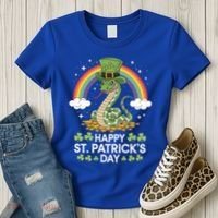 San Patties Snake St Patricks Day Gift Women's T-Shirt thumb 3