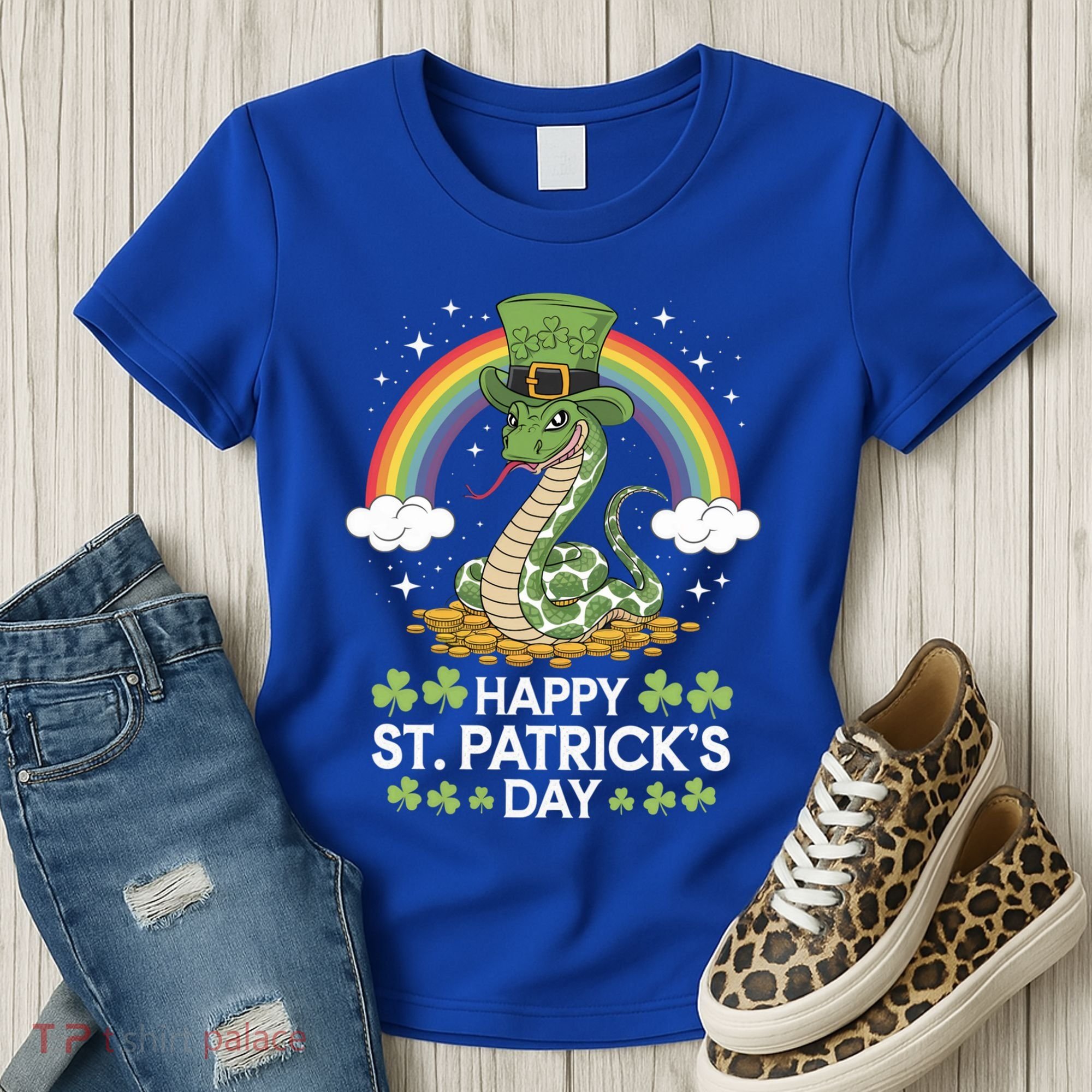 San Patties Snake St Patricks Day Gift Women's T-Shirt