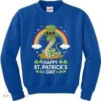 San Patties Snake St Patricks Day Gift Kids Sweatshirt thumb 0