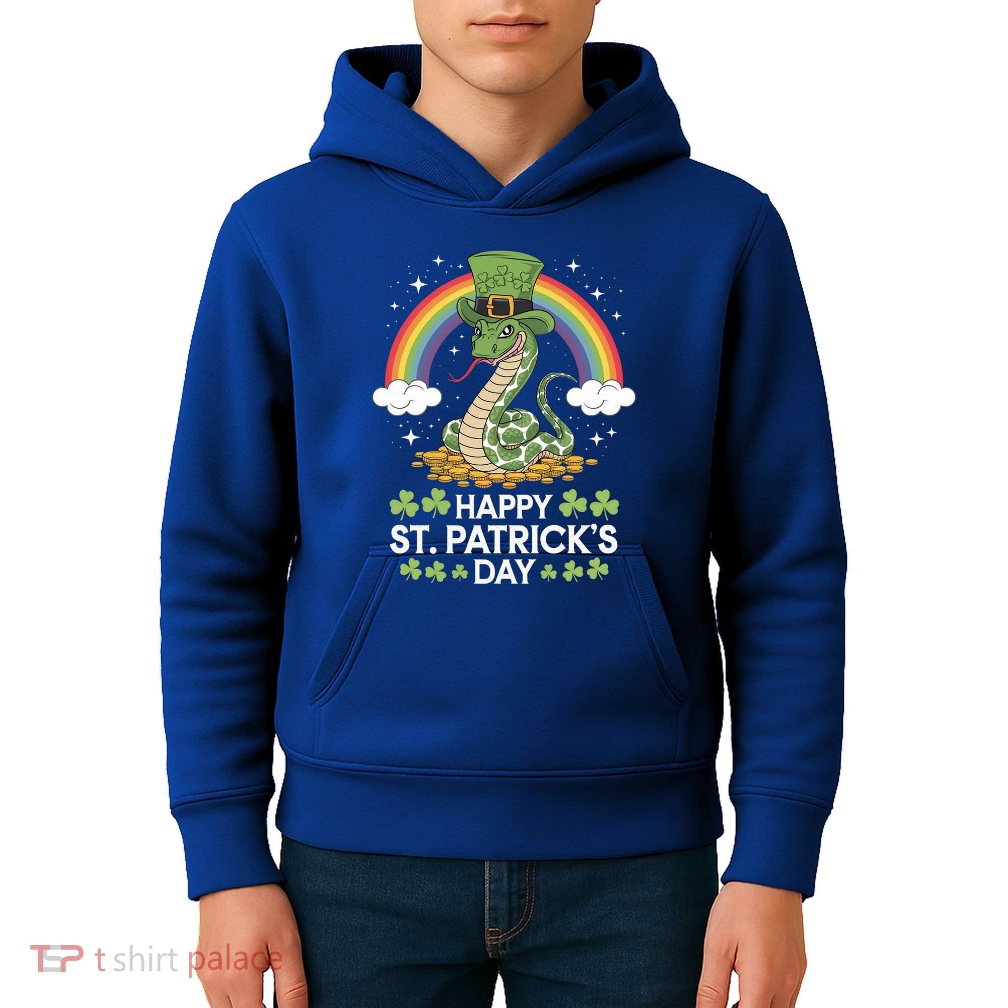San Patties Snake St Patricks Day Gift Kids Hoodie