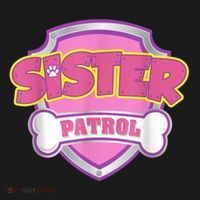 Sister Patrol Shirt | Dog Mom Bucket Hat thumb 4
