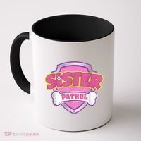 Sister Patrol Shirt | Dog Mom Coffee Mug thumb 0