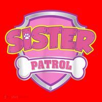 Sister Patrol Shirt | Dog Mom Ornament thumb 1