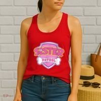 Sister Patrol Shirt | Dog Mom Women's Tank Top thumb 2
