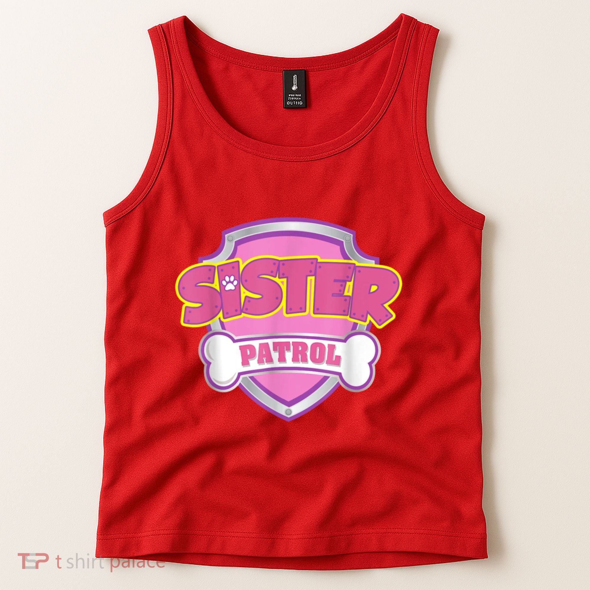 Sister Patrol Shirt | Dog Mom Tank Top