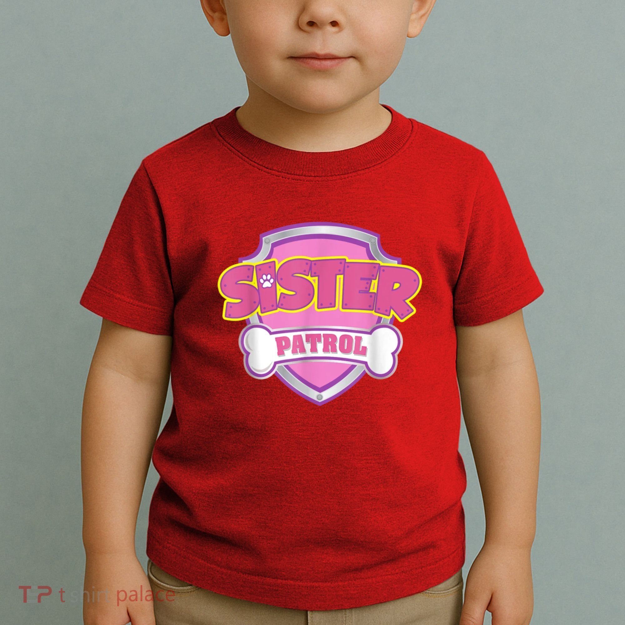 Sister Patrol Shirt | Dog Mom Toddler T-Shirt