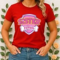 Sister Patrol Shirt | Dog Mom Women's T-Shirt thumb 2