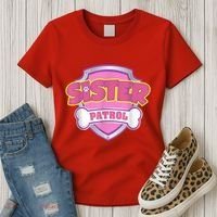 Sister Patrol Shirt | Dog Mom Women's T-Shirt thumb 3