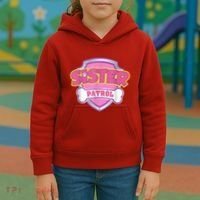 Sister Patrol Shirt | Dog Mom Kids Hoodie thumb 3