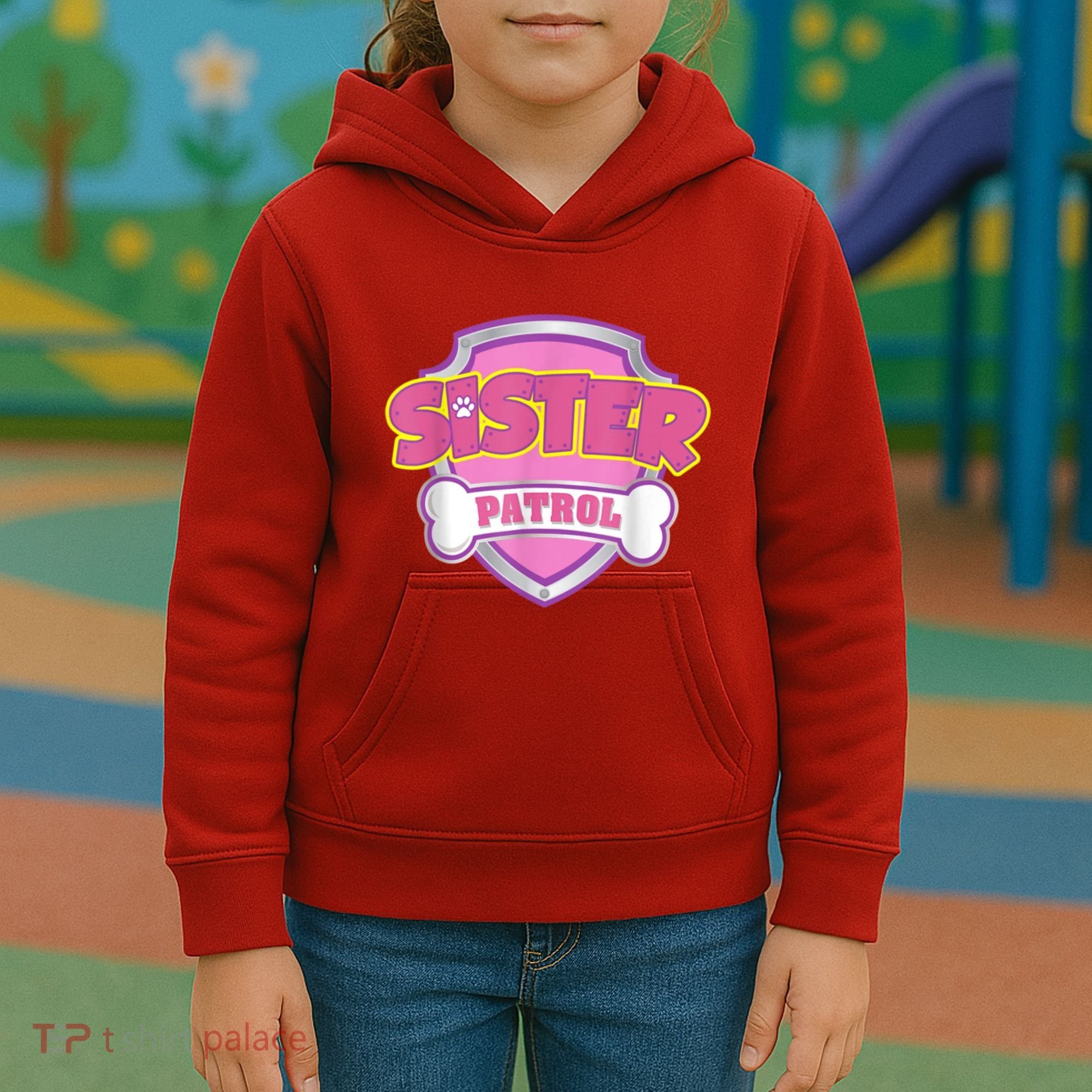 Sister Patrol Shirt | Dog Mom Kids Hoodie