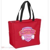 Sister Patrol Shirt | Dog Mom Tote Bag thumb 2