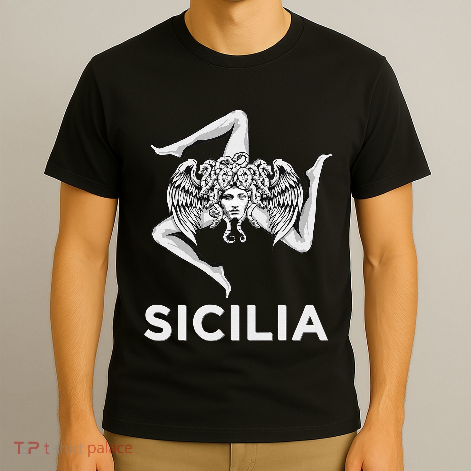 Sicilian Pride Sicilia Trinacria Sicilian T-Shirt
