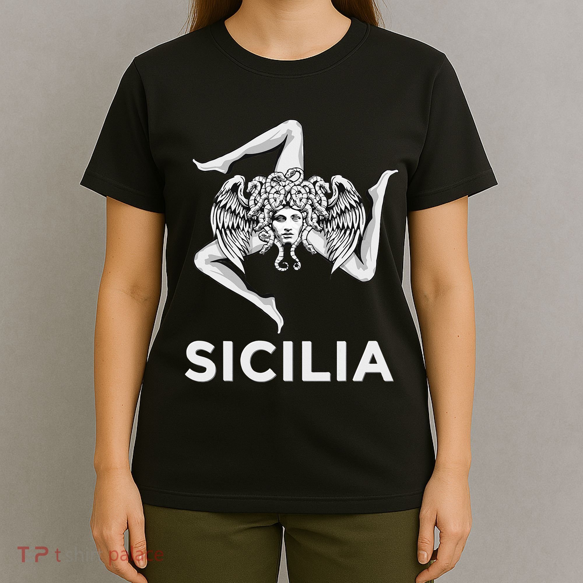 Sicilian Pride Sicilia Trinacria Sicilian T-Shirt