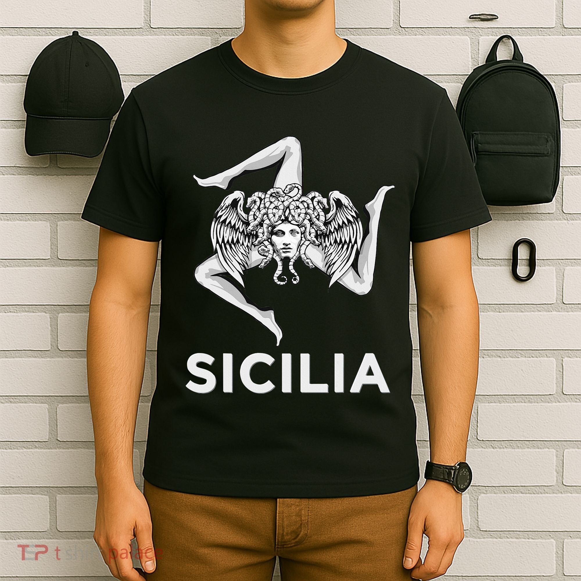 Sicilian Pride Sicilia Trinacria Sicilian T-Shirt