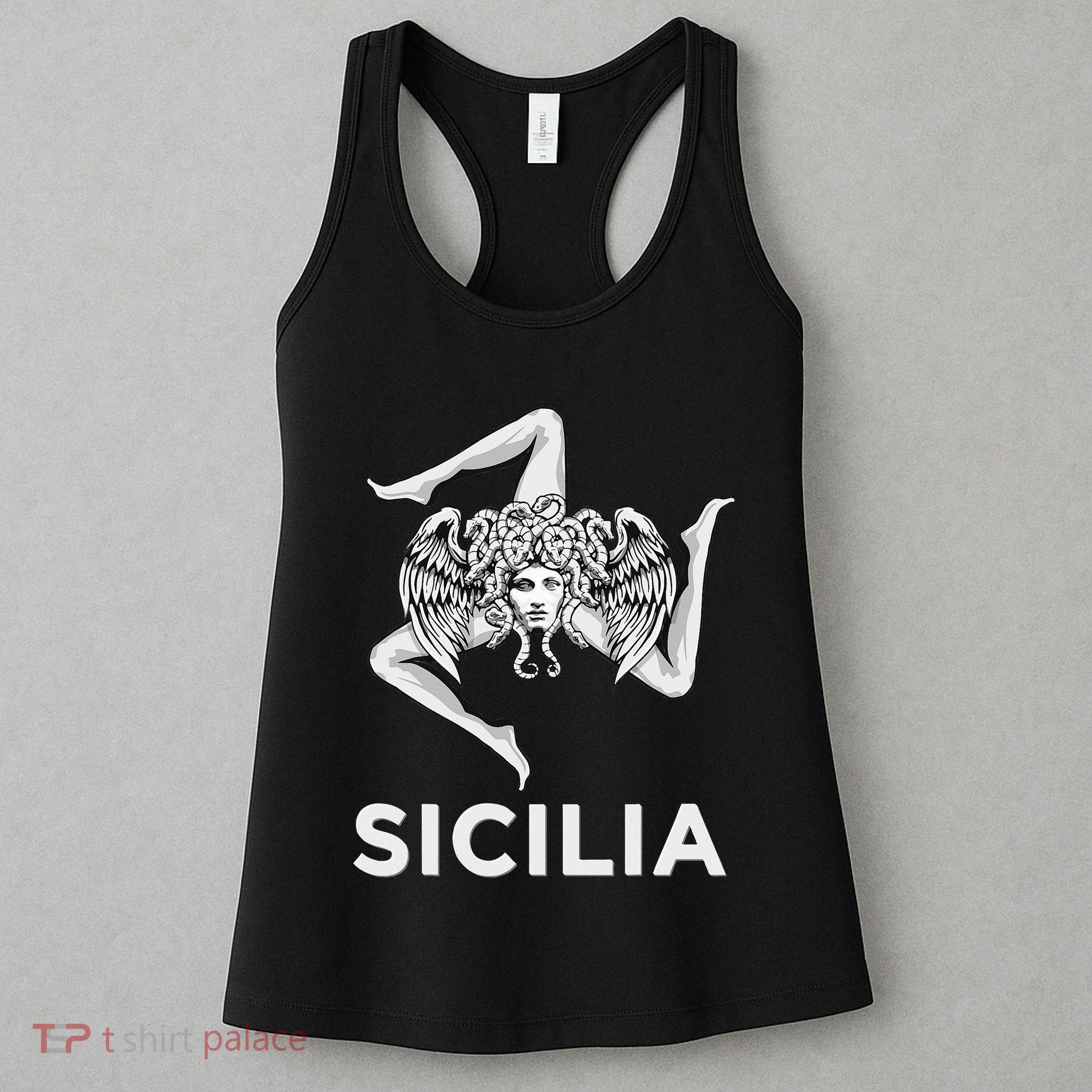 Sicilian Pride Sicilia Trinacria Sicilian Women's Tank Top