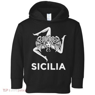 Sicilian Pride Sicilia Trinacria Sicilian Toddler Hoodie