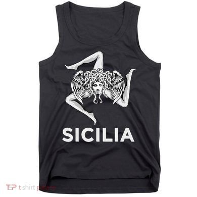 Sicilian Pride Sicilia Trinacria Sicilian Tank Top
